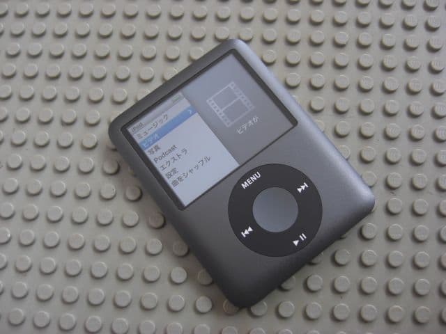 ◆iPod nano 第3世代 ブラック 8GB 美品！
