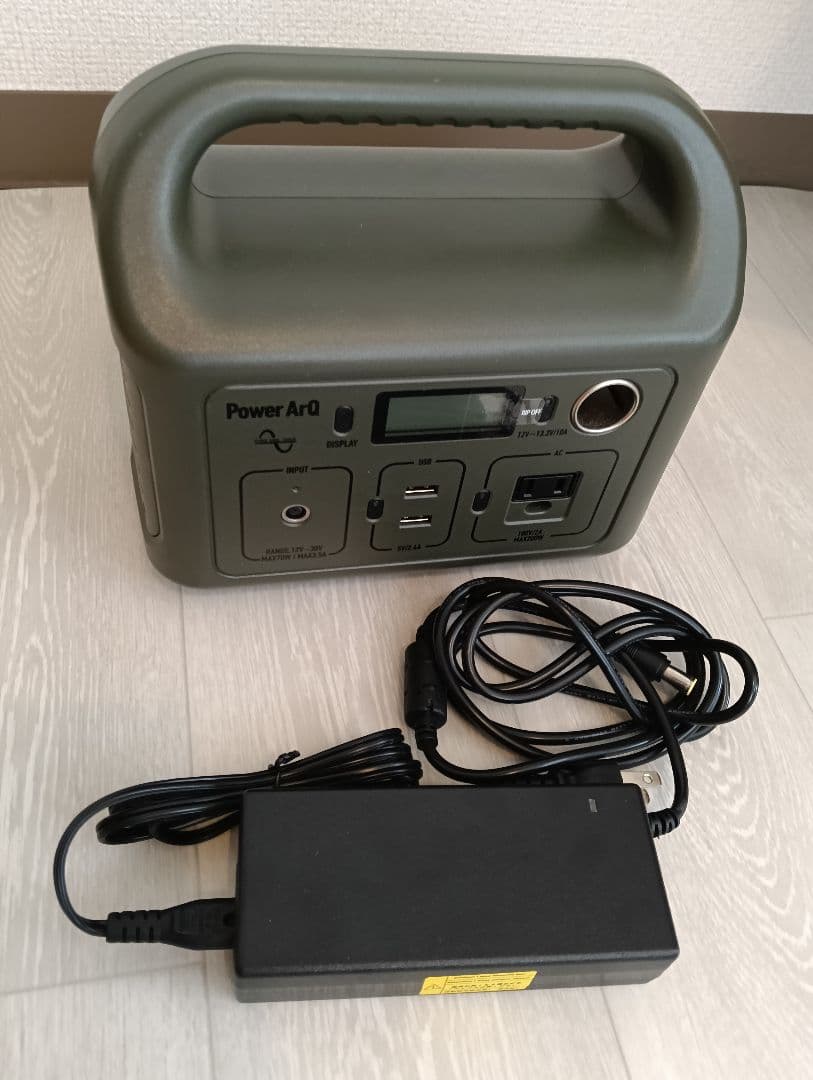 POWER Arq mini 346 非常用電源ポータブル電源300wh