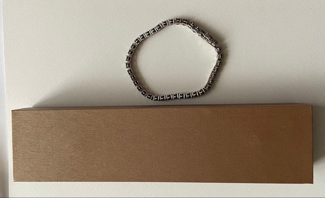 ブラックモアサナイトブレスレット シルバー925