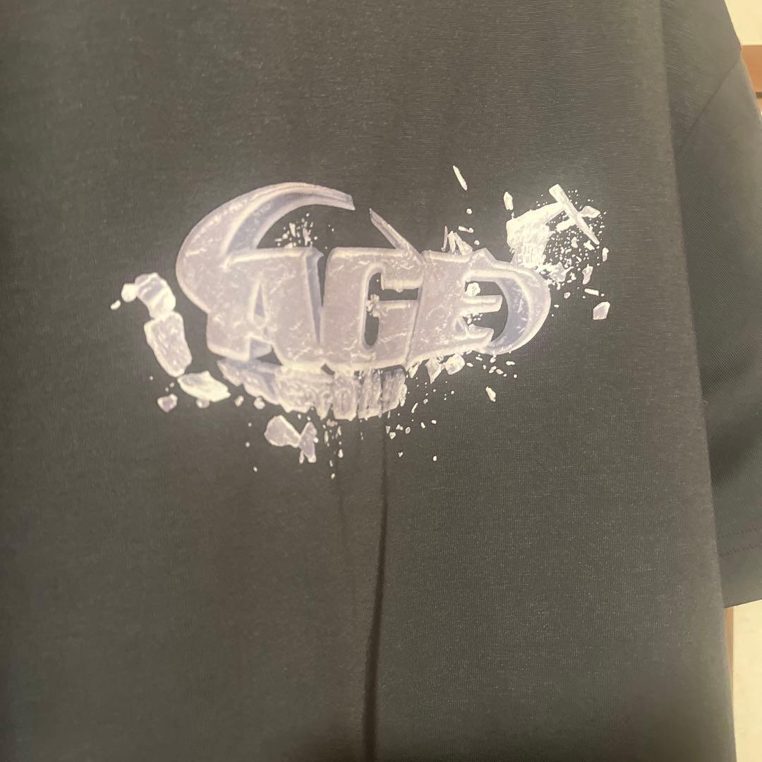 Age Factory ロゴ Tシャツ 黒 Lサイズ