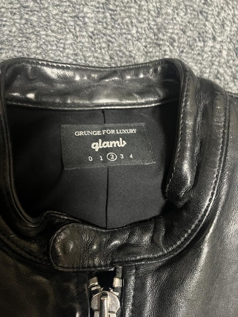 【glamb】(グラム）シングルライダース