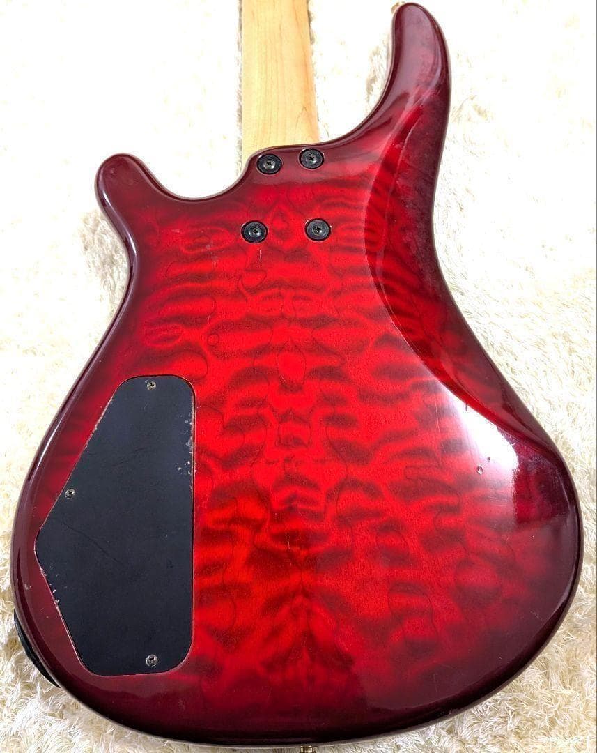 フェルナンデス　FRB-42 PJ キルトメイプルレッド エレキベース