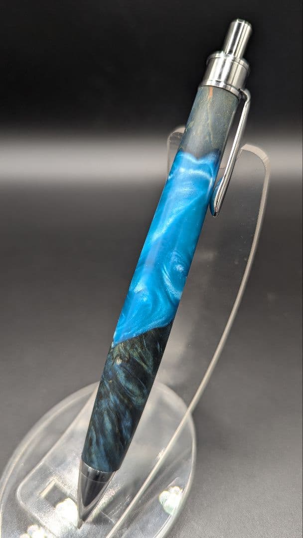 263ペン工房翌檜　ハイブリッドウッド　レジンウッド　木軸シャーペン　ボールペン