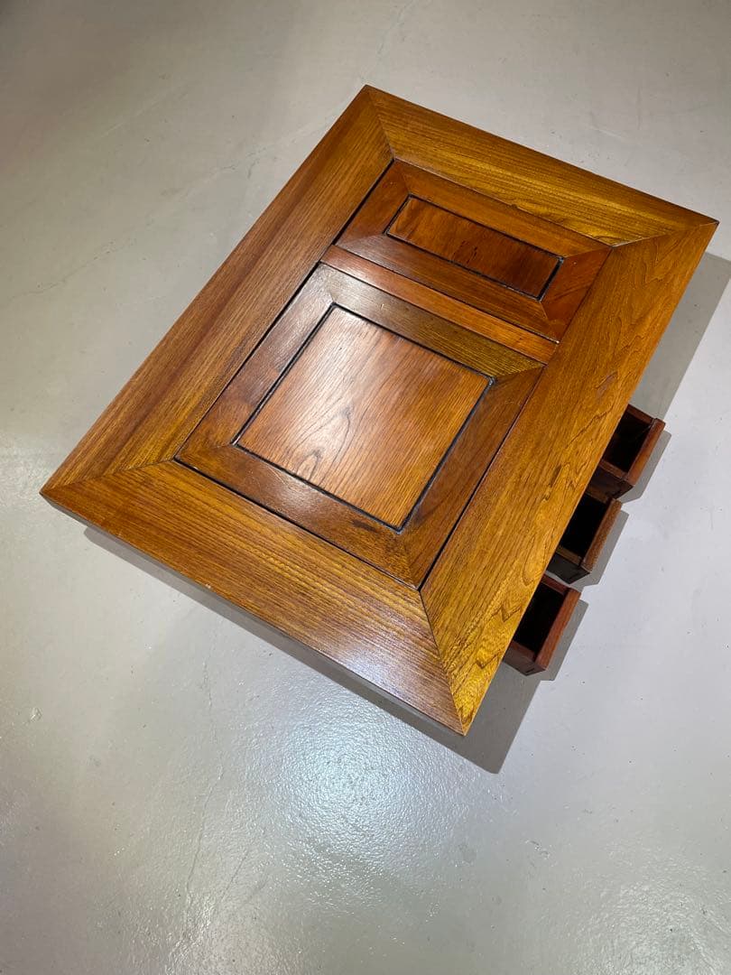 欅、囲炉裏、テーブル，火鉢