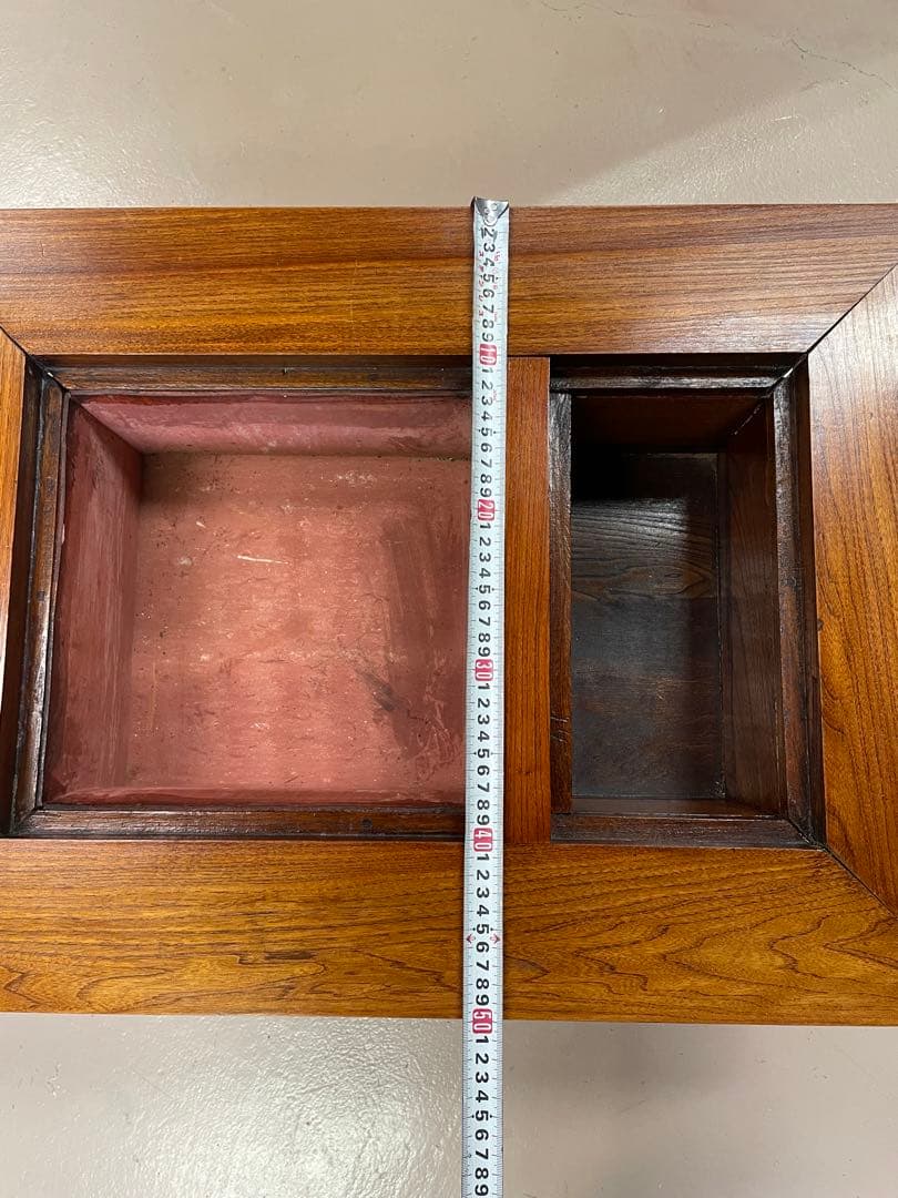 欅、囲炉裏、テーブル，火鉢