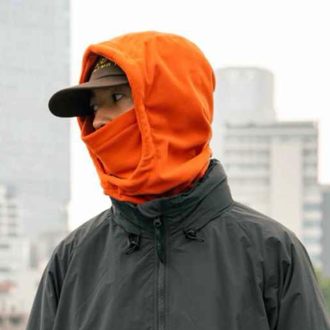 WILD THINGS×BLUE LUG storm hoodie (オレンジ)