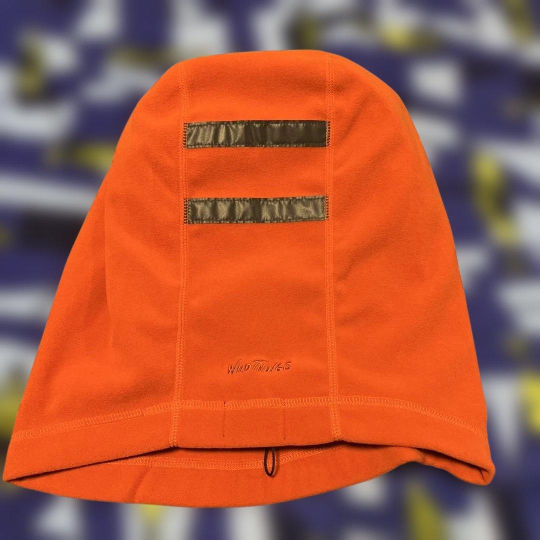 WILD THINGS×BLUE LUG storm hoodie (オレンジ)