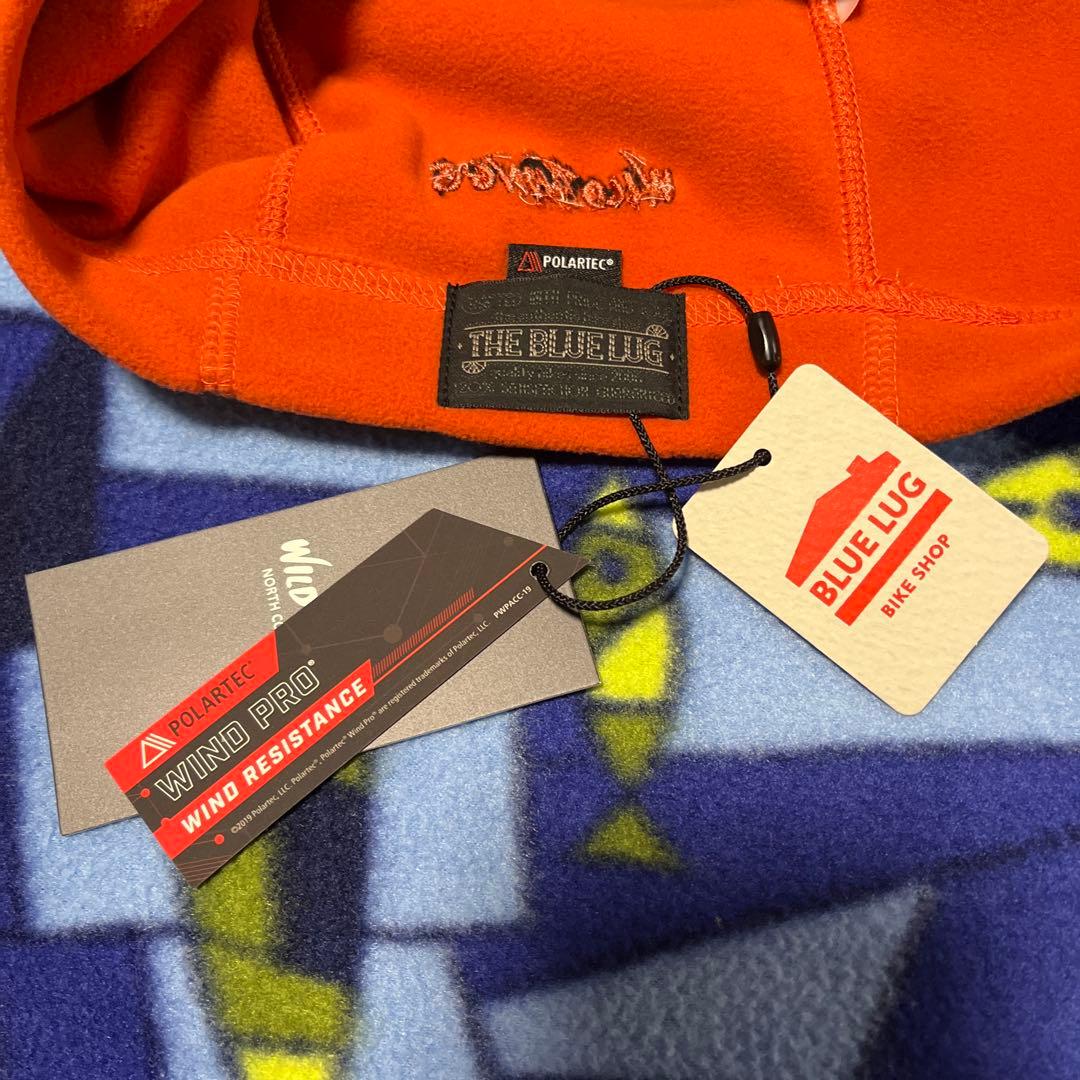 WILD THINGS×BLUE LUG storm hoodie (オレンジ)