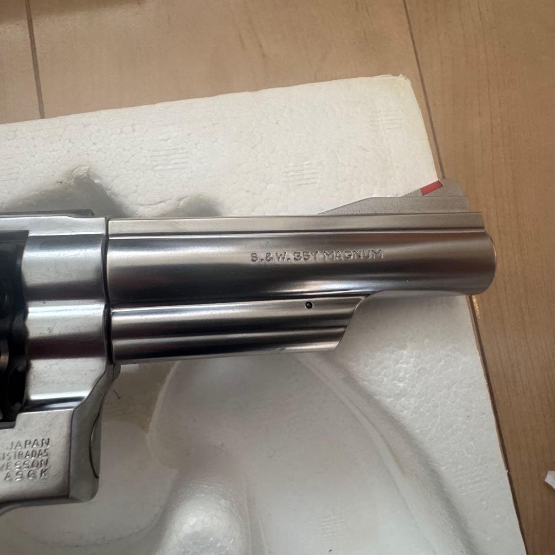 タナカ　S&W　M66　4インチ　ステンレス ジュピターフィニッシュ　ガスガン
