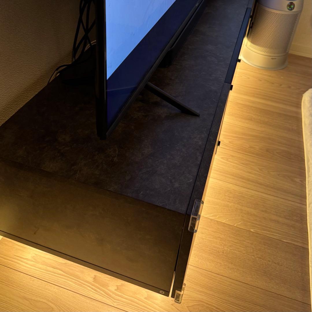 エムーテレビ台　150cm ストーングレー