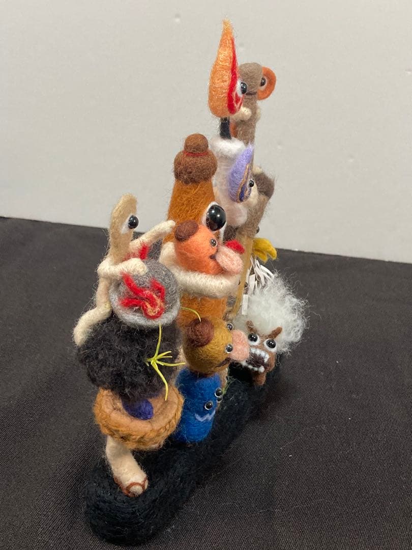 羊毛フェルト　【付喪神】　妖怪　ハンドメイド