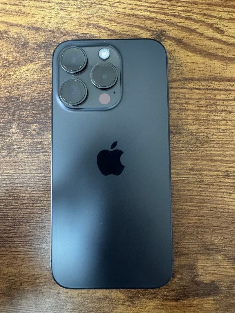 【美品】iPhone 15Pro スペースブラック 本体 256GB