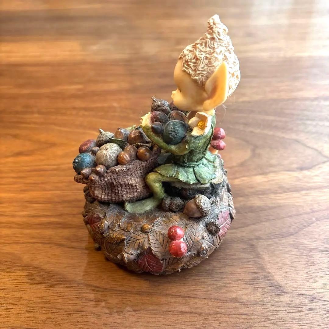 【最終値下げ】【希少】　与勇輝　妖精の陶器フィギュア　人形　ニングル