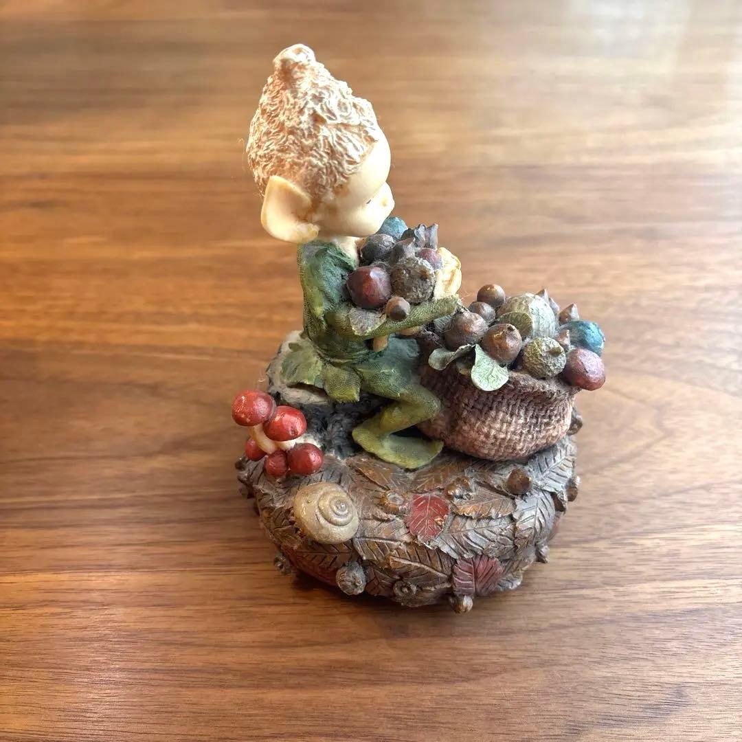 【最終値下げ】【希少】　与勇輝　妖精の陶器フィギュア　人形　ニングル