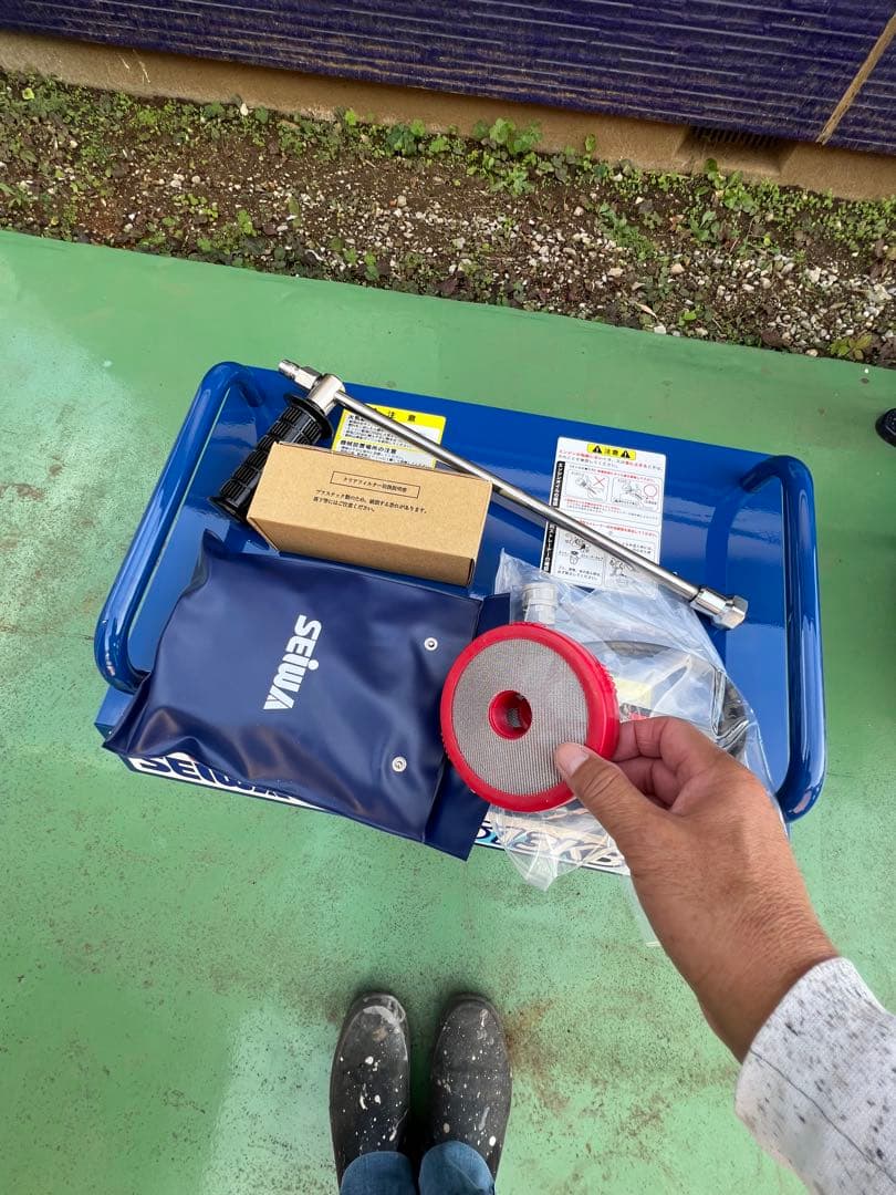 セイワの高圧洗浄機jc_1513KBです 2025-11/1現在