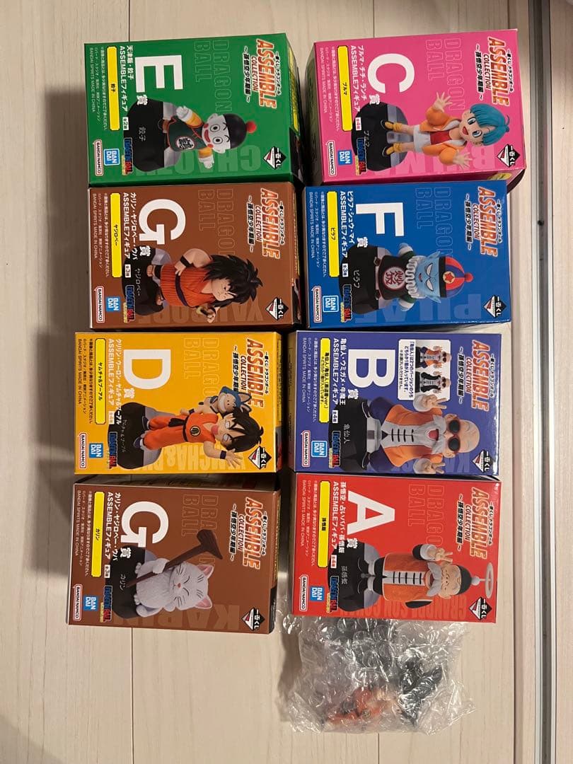 一番くじ ドラゴンボール ASSEMBLE COLLECTION A〜Gセット