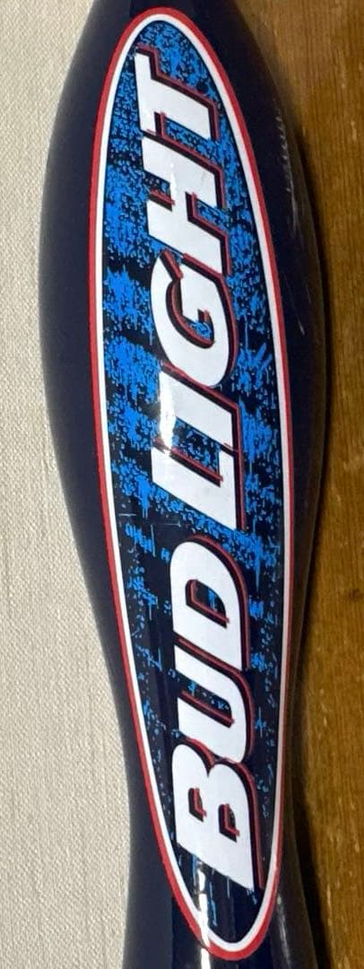 NY購入 BUD LIGHT ビールサーバーハンドル
