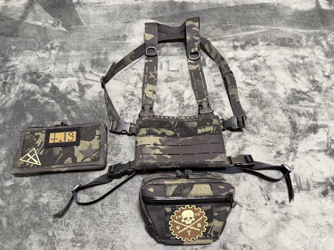 VOLK TACTICAL GEAR(VTG) チェストリグセット MCBK