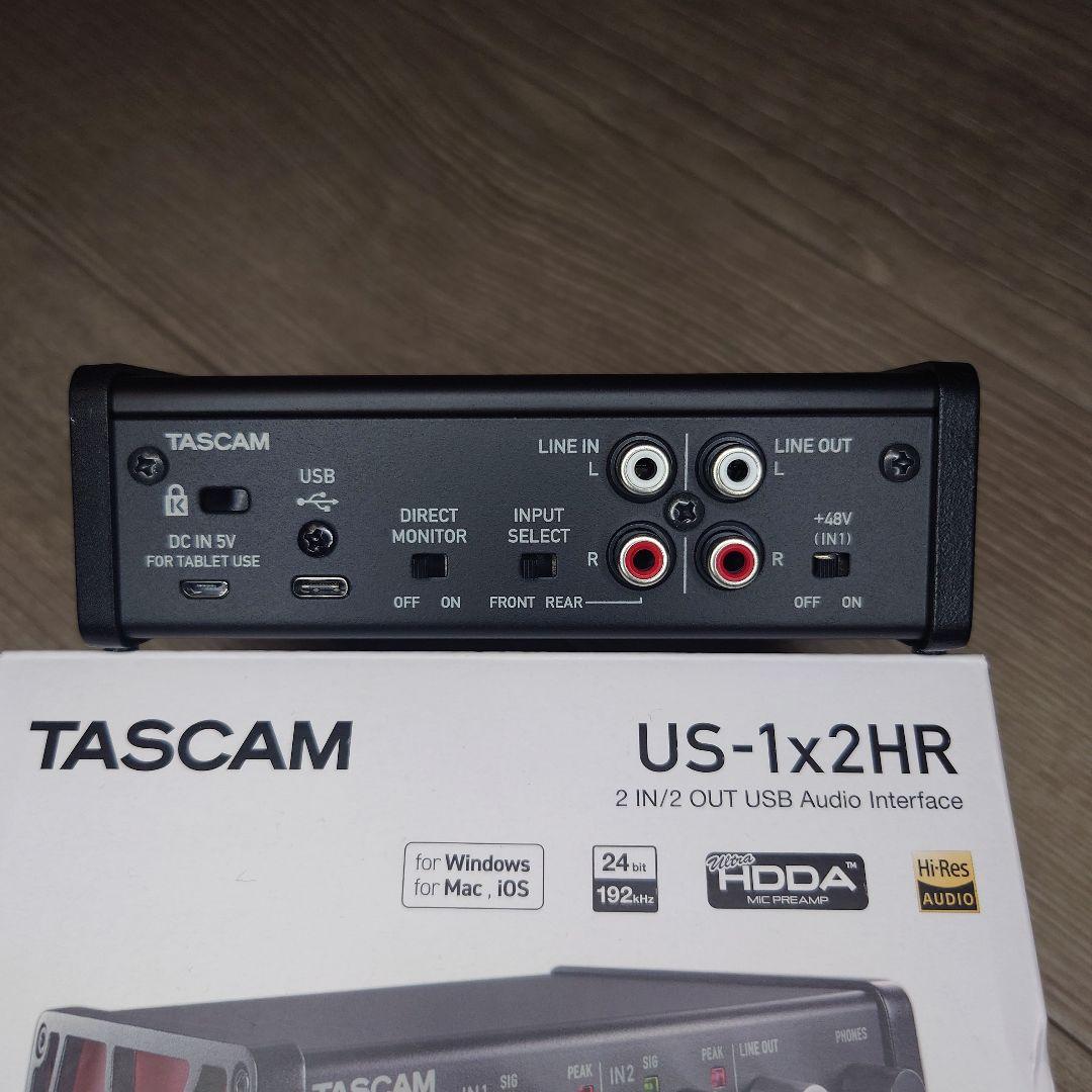 八丸 TASCAM US-1x2HR オーディオインターフェイス