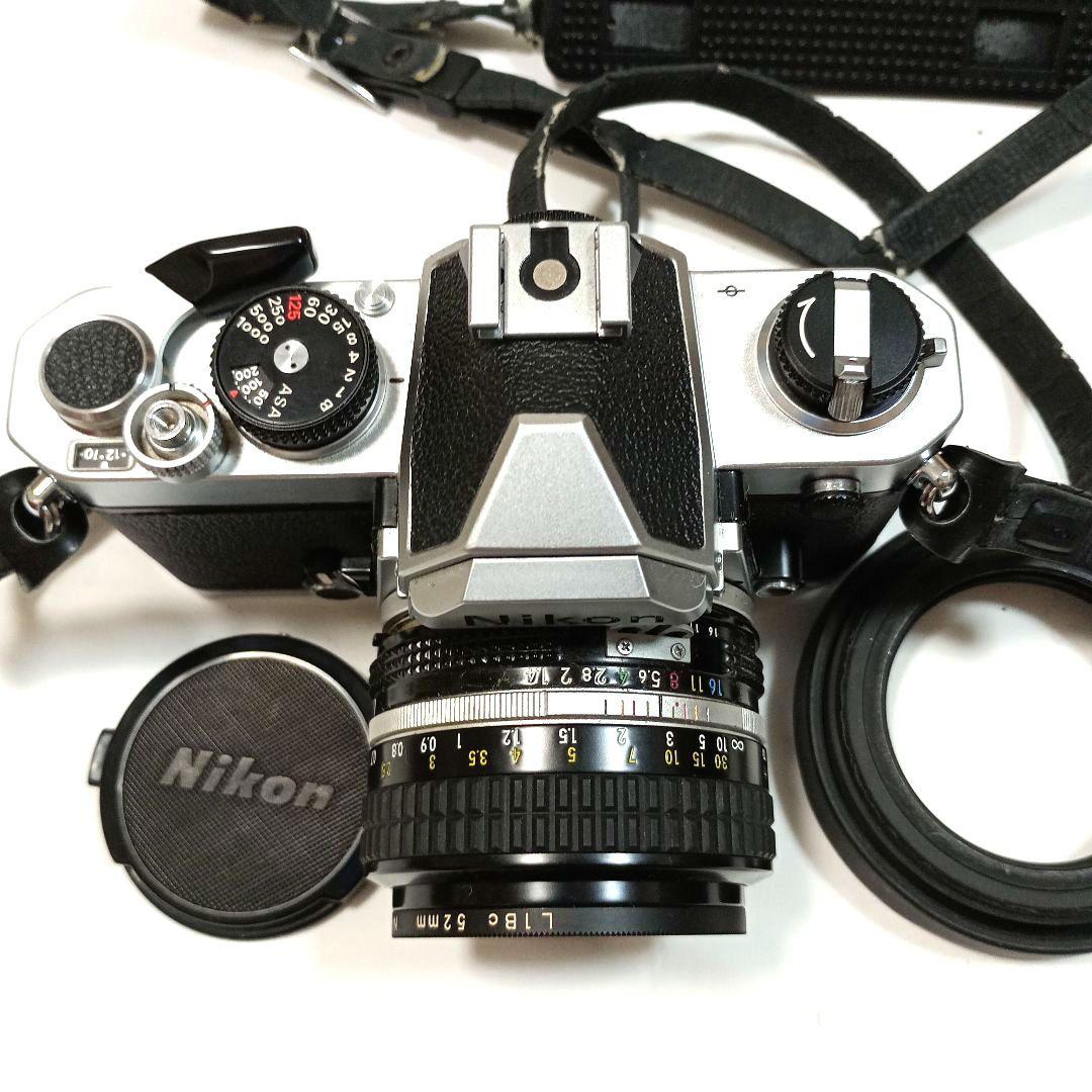 フィルム一眼レフNikon FM+非Ai Nikkor 50mm f1.4　中古