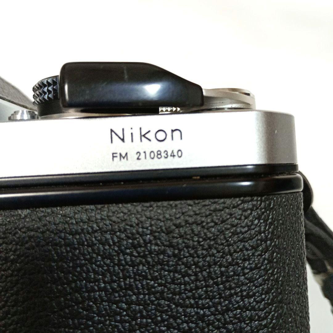 フィルム一眼レフNikon FM+非Ai Nikkor 50mm f1.4　中古