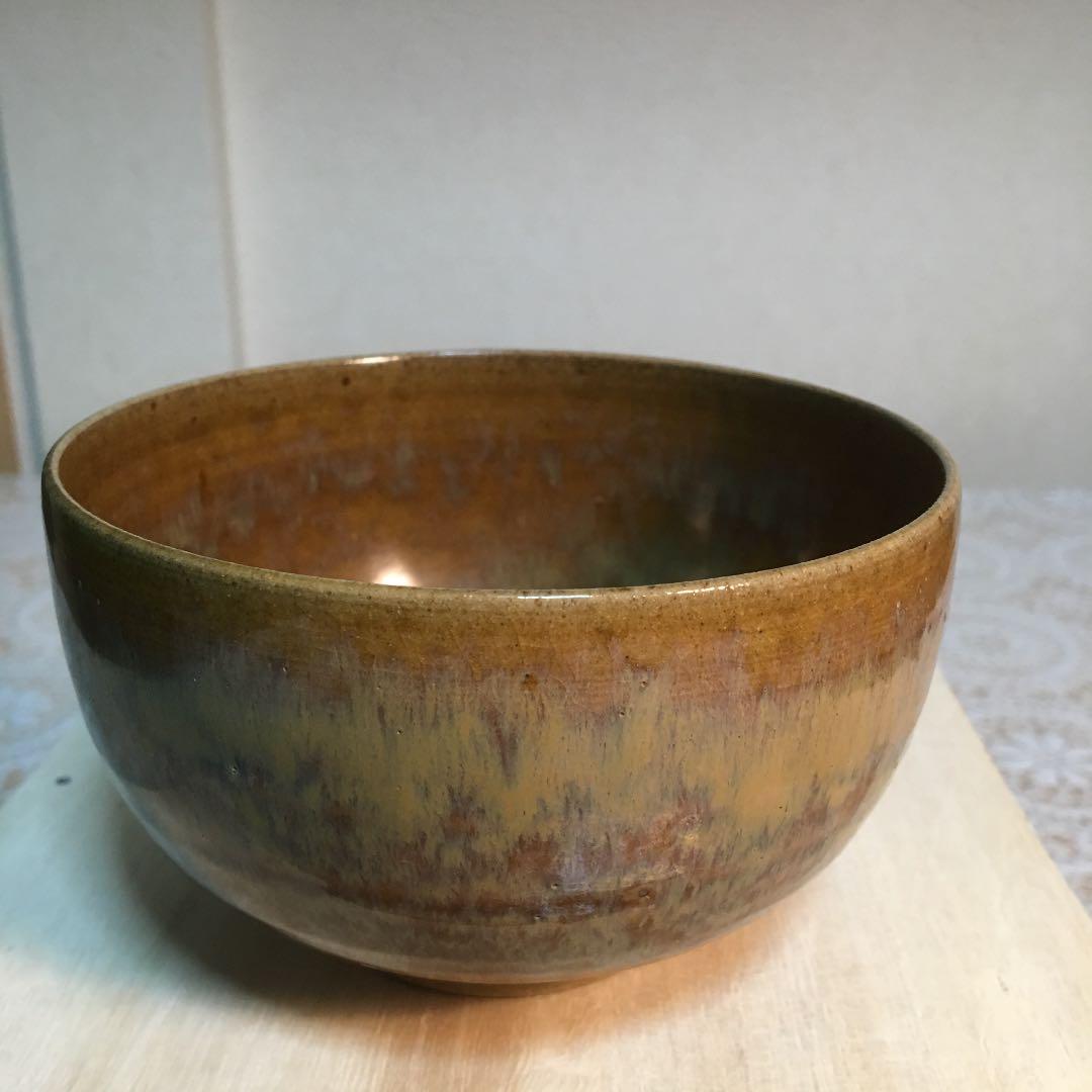 茶道具 茶碗 高取焼 茶碗 高取焼13代  高取 八仙 作 N534