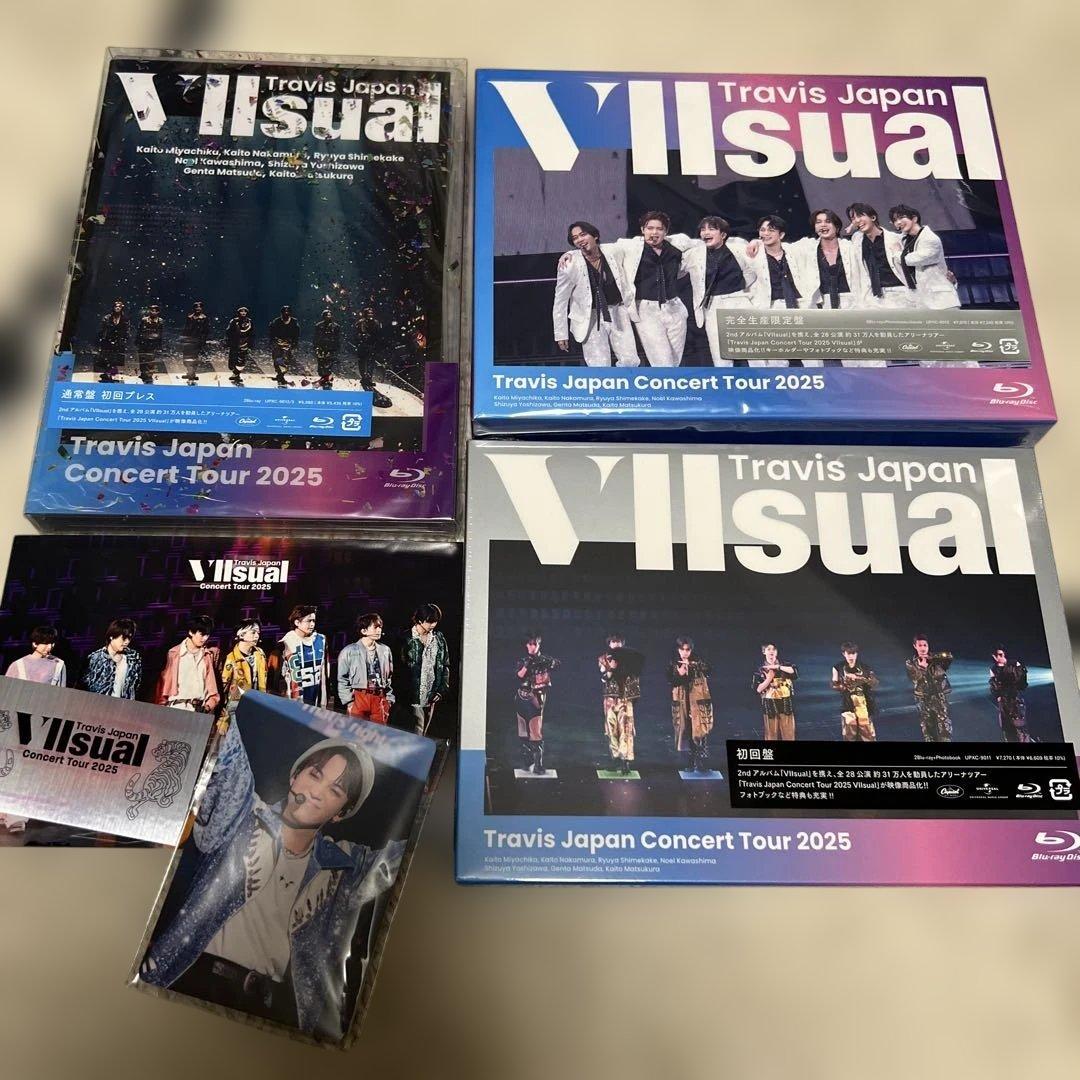 Travis Japan Concert Tour 2025 三形態　特典付き