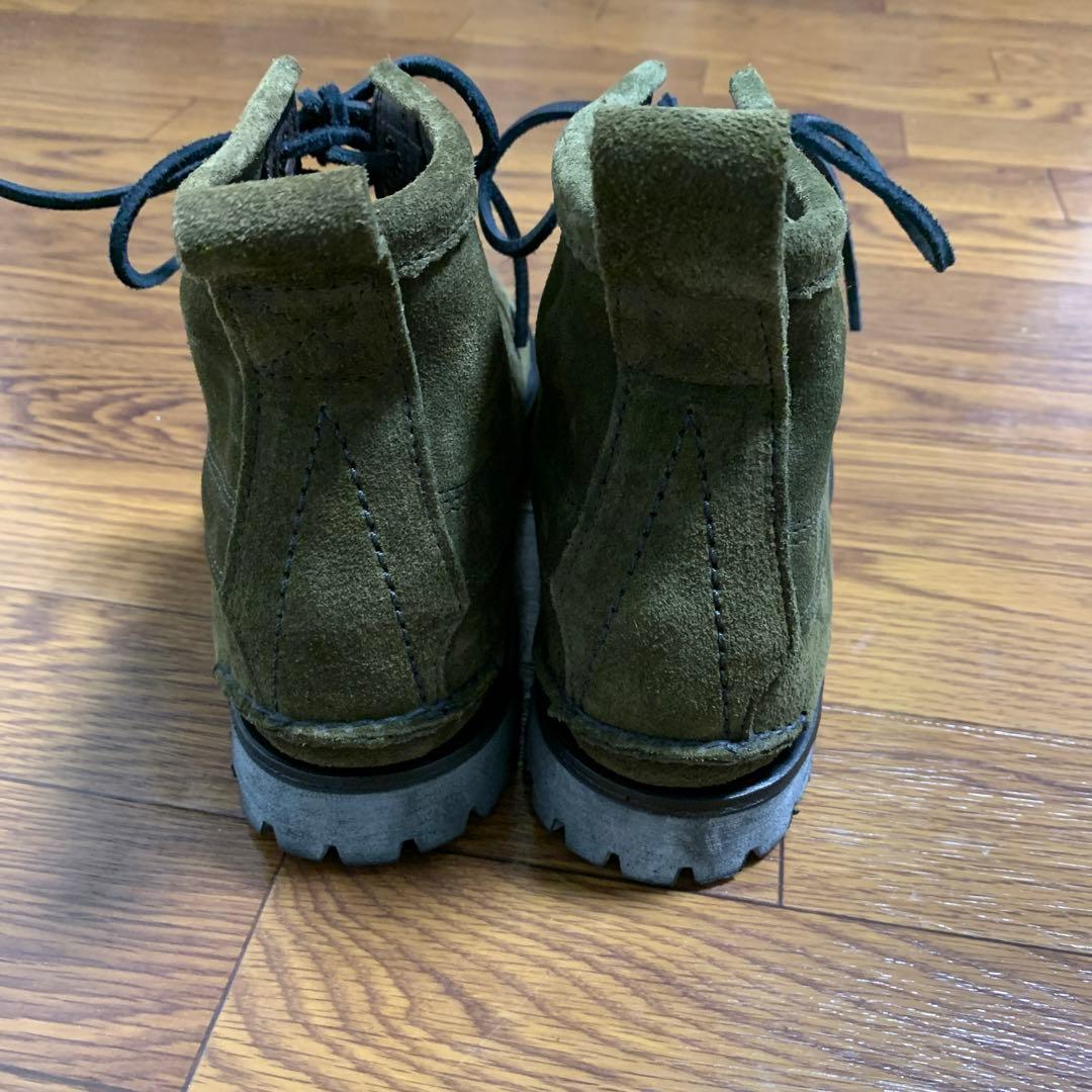 ユケテン モカシン ブーツ オリーブ angler boots
