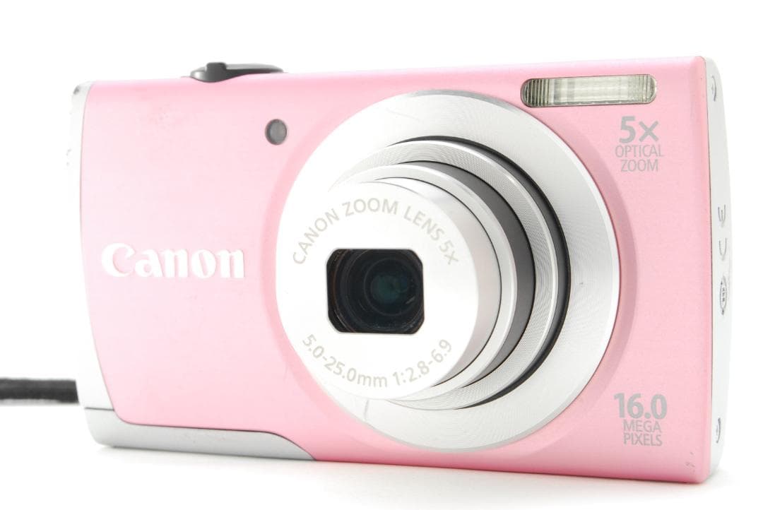 canon powershot s2600 pink 充電器付　動作確認済