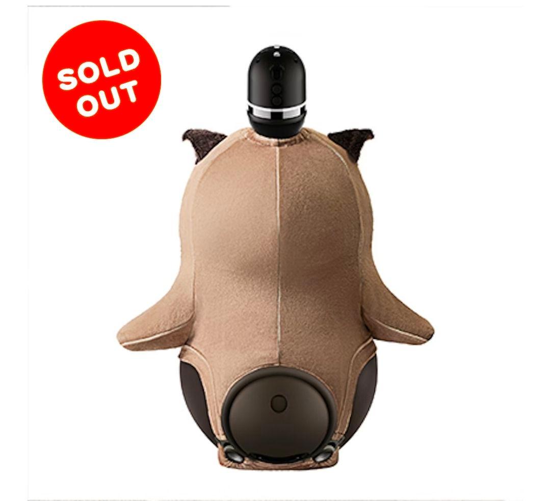 最終値下げ 新品 完売色 ラボット みみずくベロアカットソーブラウン lovot