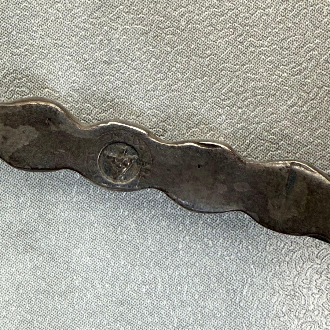 Arrow Novelty ヴィンテージ シルバーバングル vt VINTAGE