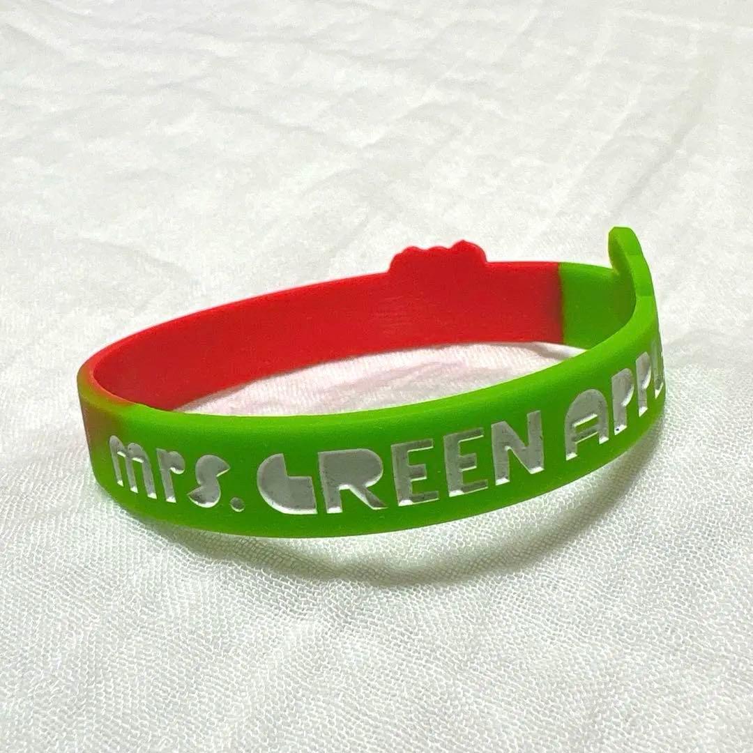 Mrs. GREEN APPLE ラバーバンド 赤色のグリッター