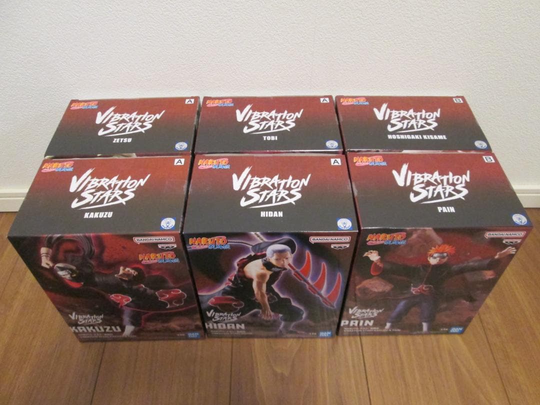 ナルト VIBRATION STARS 暁 ゼツ 干柿鬼鮫 飛段 角都 ペイン