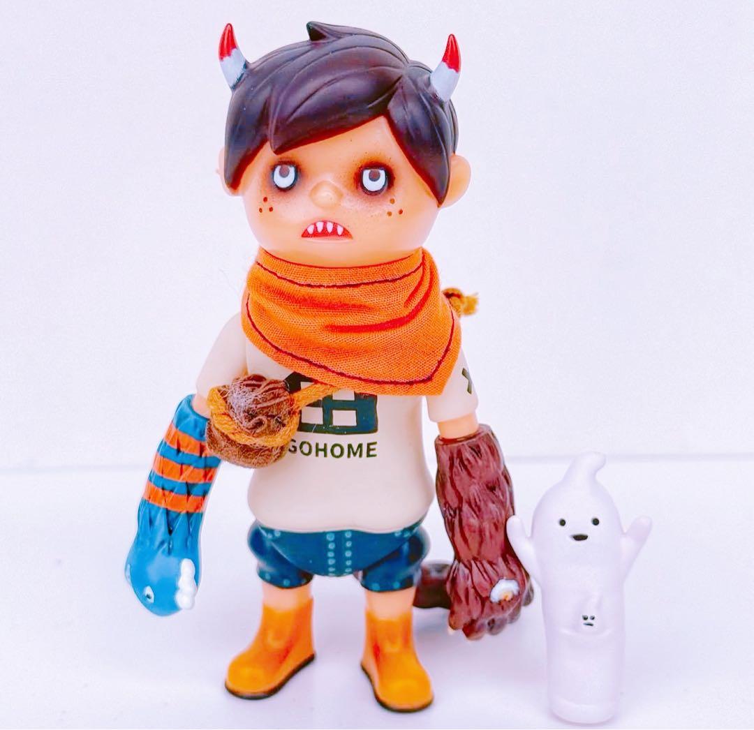 DOT. ドットドット 宇宙のヒミツモノ 魔法のシッポ少年 ソフビ ラブブ