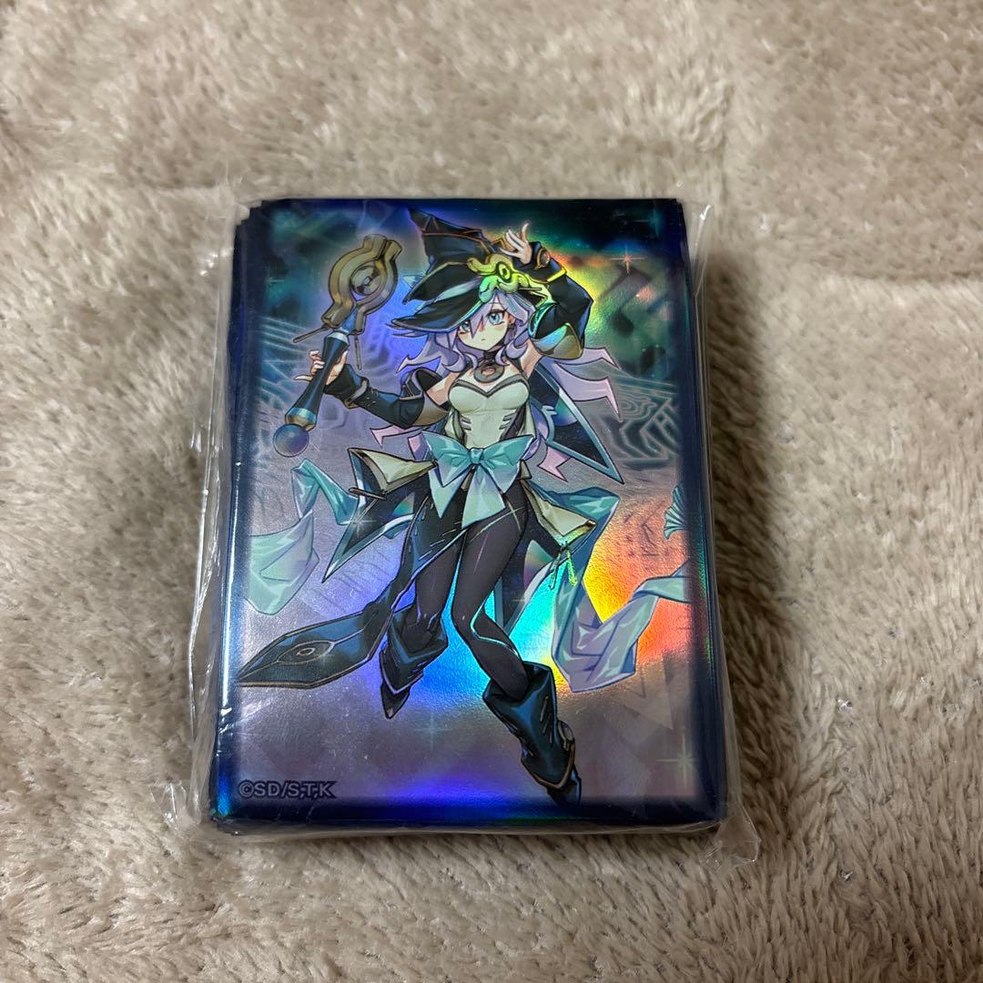 遊戯王　未開封　幻惑の見習い魔術師　スリーブ