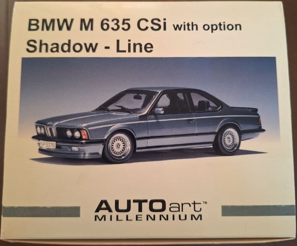 オートアートBMW M635 CSi Shadow-Line 1/18