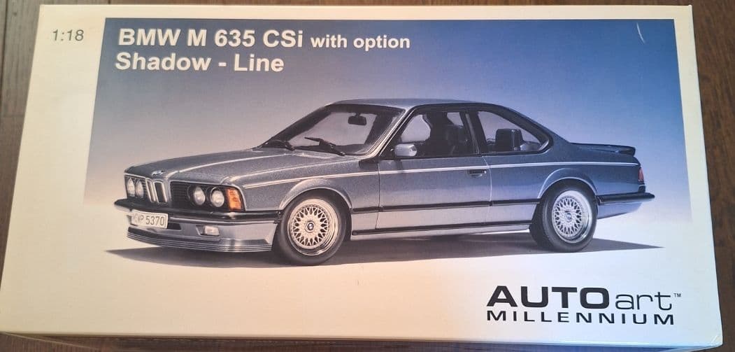 オートアートBMW M635 CSi Shadow-Line 1/18