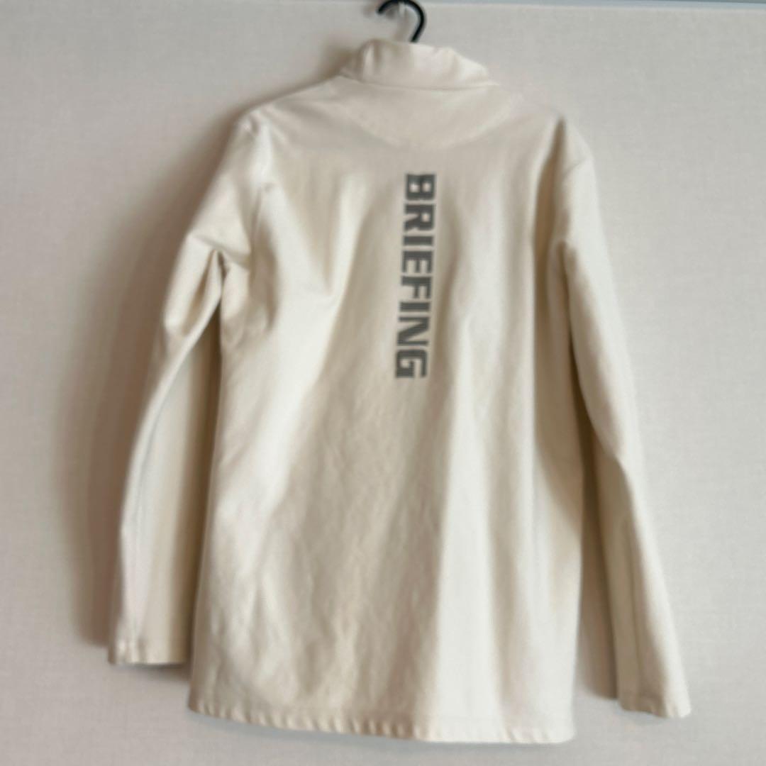 サイズMブリーフィング ゴルフ長袖モックネックシャツ