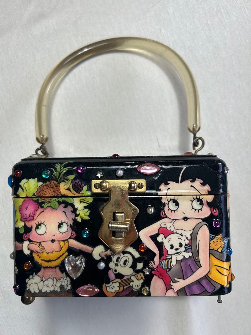 バッグ　ミニバッグ　パーティバッグ　アンティーク　ベティ・ブープ　レア　レトロ