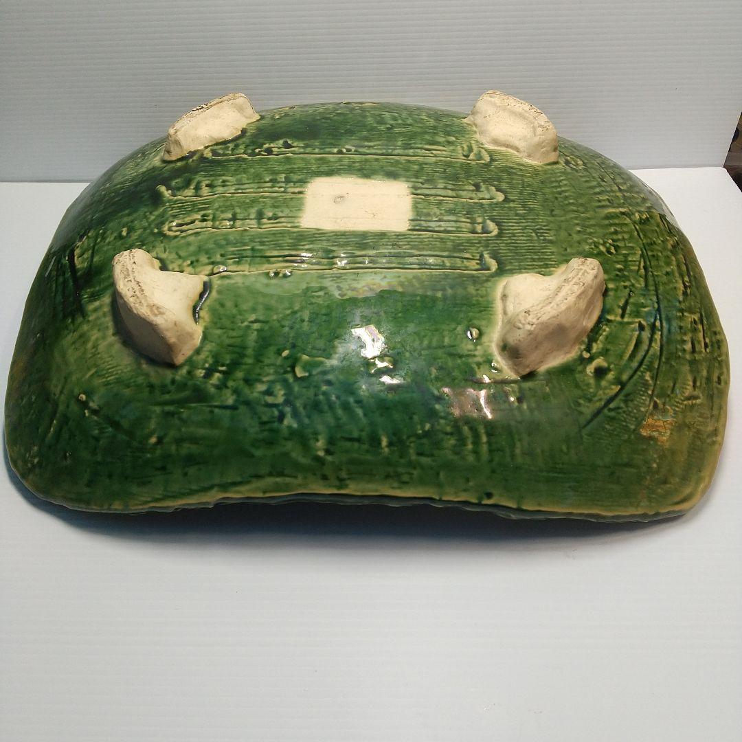 四角皿 時代物 珍しい絵柄品