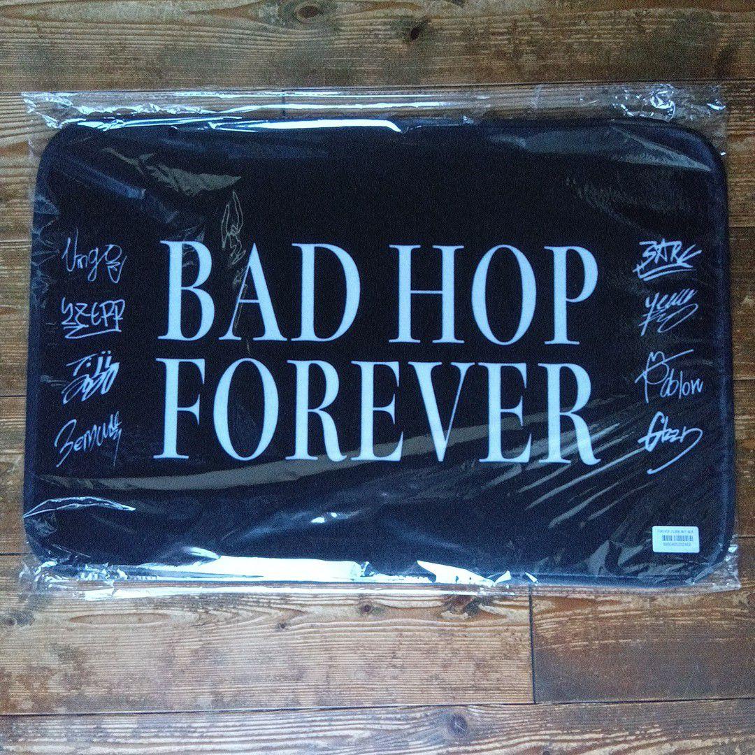 BADHOP FOREVER●フロアマット 新品 未開封 サイン