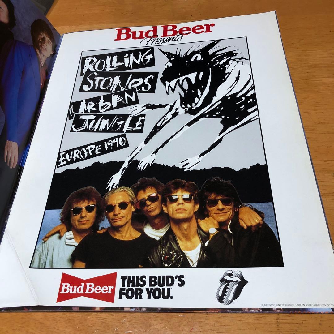 ローリングストーンズ アーバンジャングルツアー パンフレット　激レア