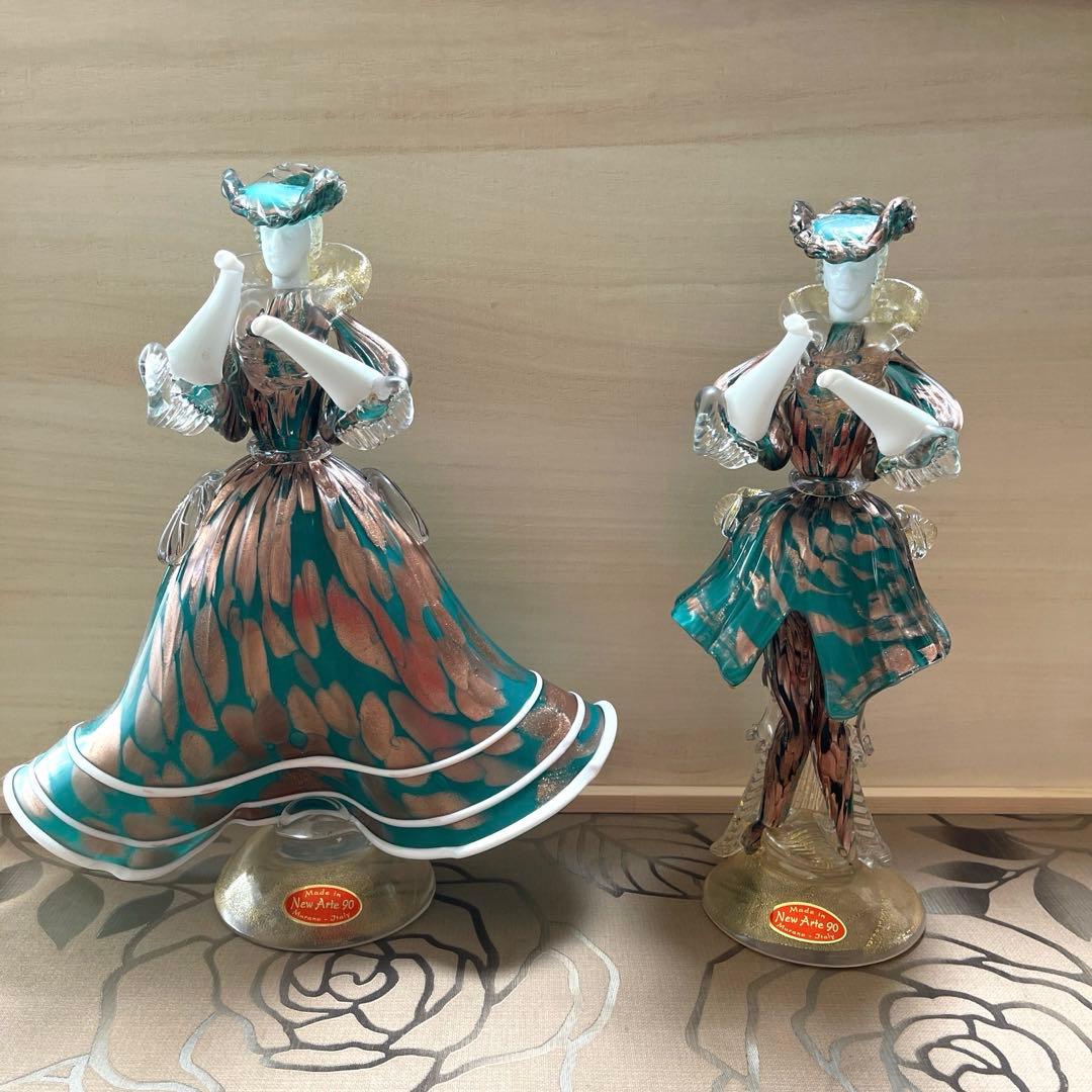 ベネチアンガラス人形