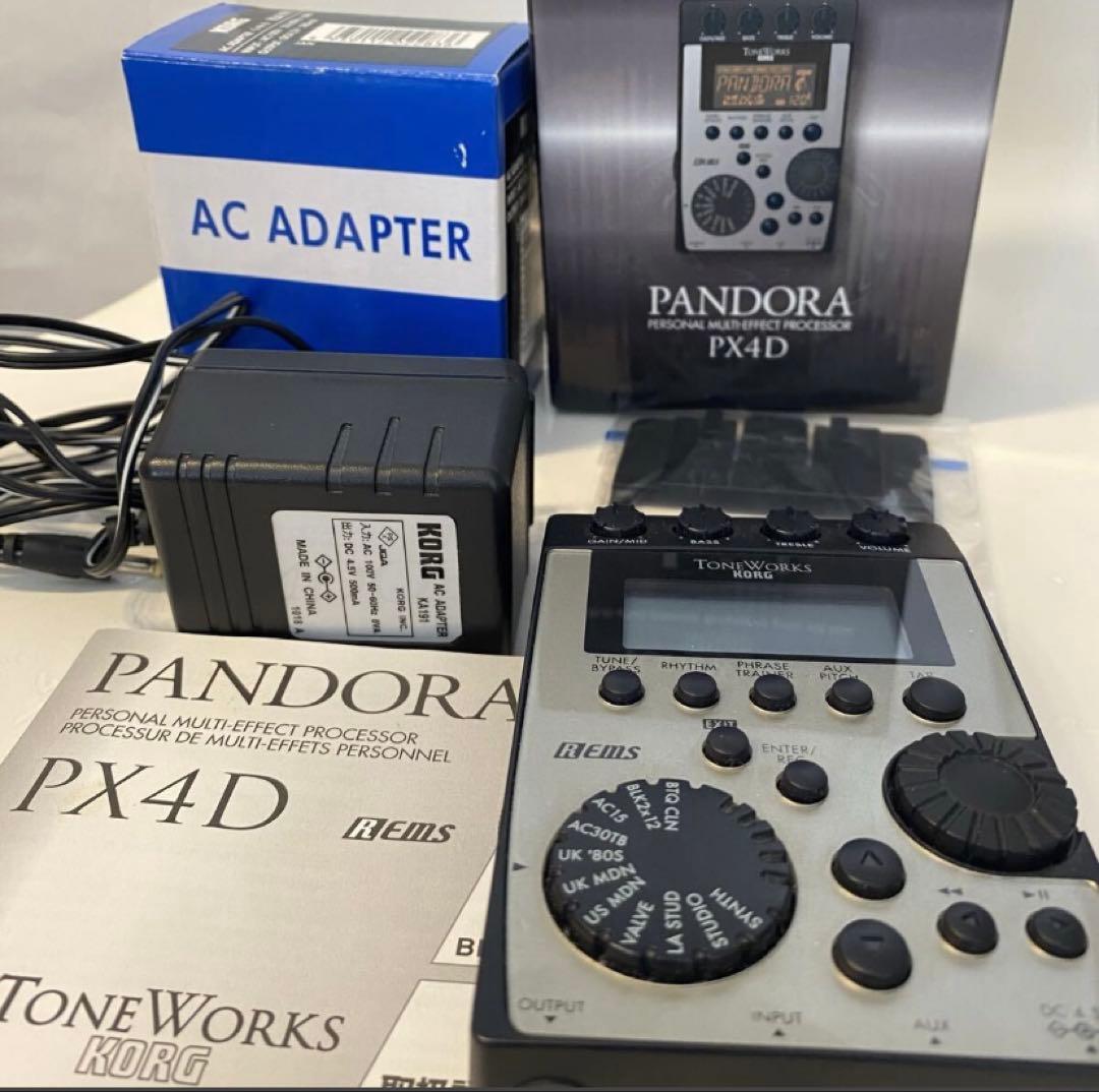 KORG PANDORA PX4D ACアダプタ セット 付属品完備 中古