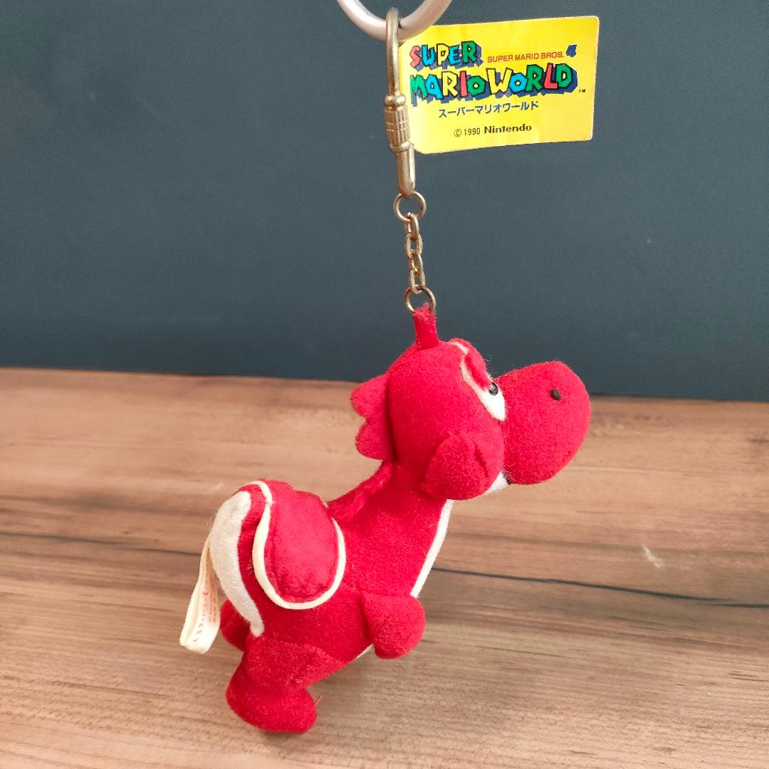 【超レア】タグ付き あかヨッシー キーホルダー