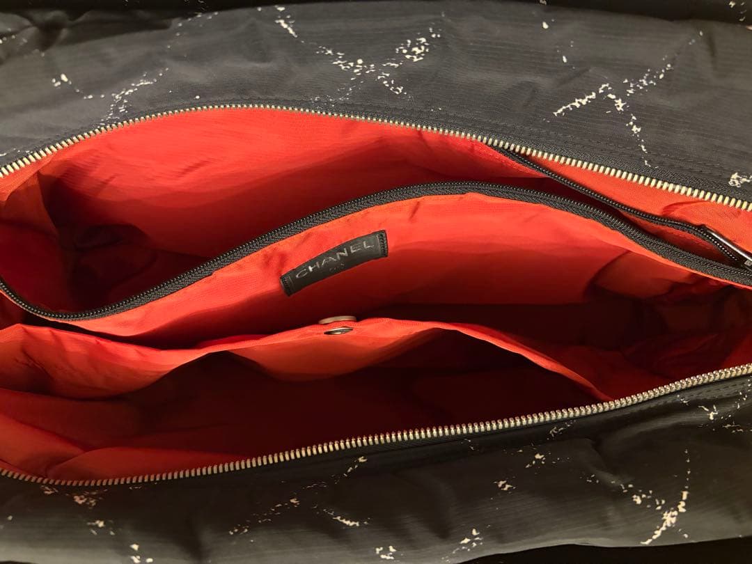 美品CHANEL トラベルライン ボストン バック