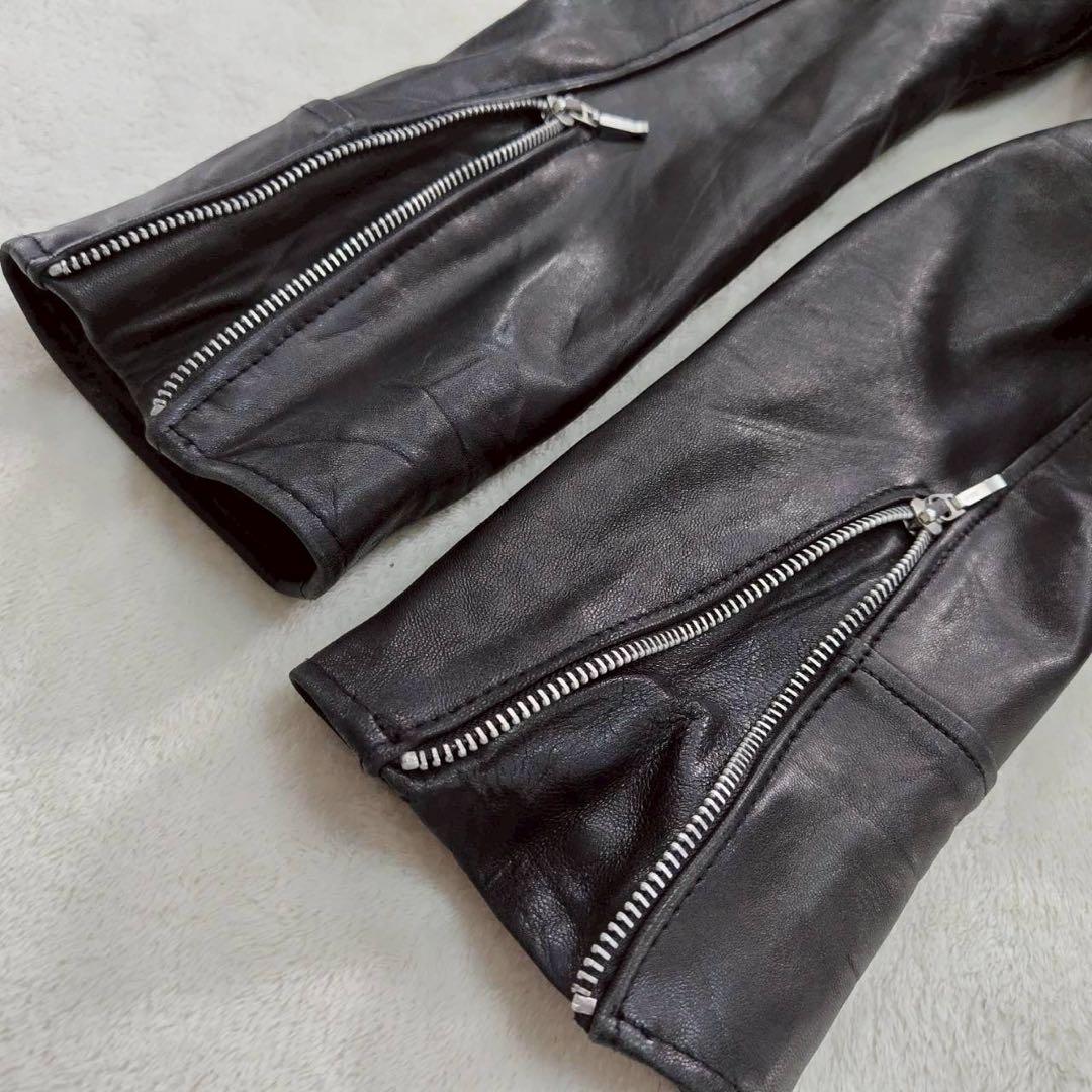 シングルライダース ライダースジャケット レザージャケット レディースにも