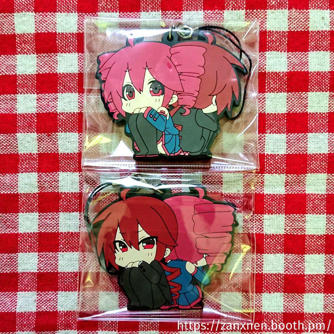 UTAU 重音テト 初音ミクシンフォニー2018 ピンバッジ ラバーバンド 新品