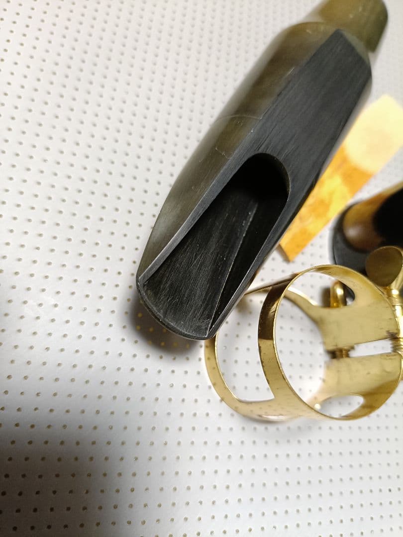 セルマーテナーサックスマウスピースS80C*リガチャー・キャップ・リード付き