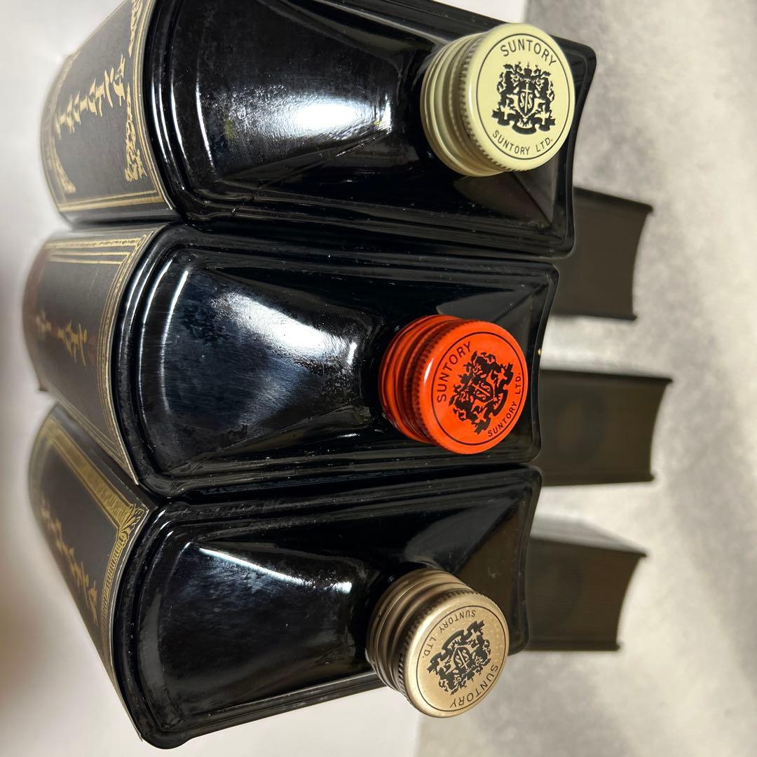 未開封　特級　 サントリー　ブック型　ウィスキー　美品　3本セット！